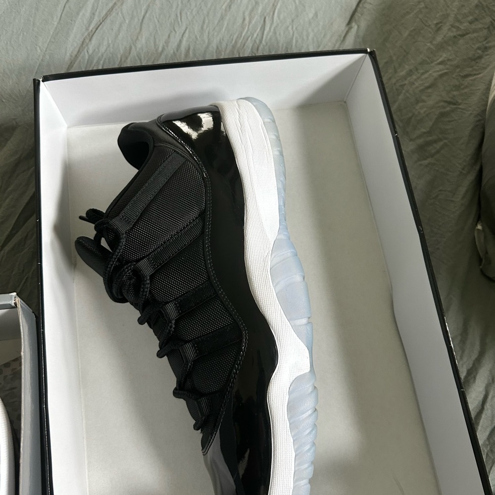Jordan Black and White Sneakers